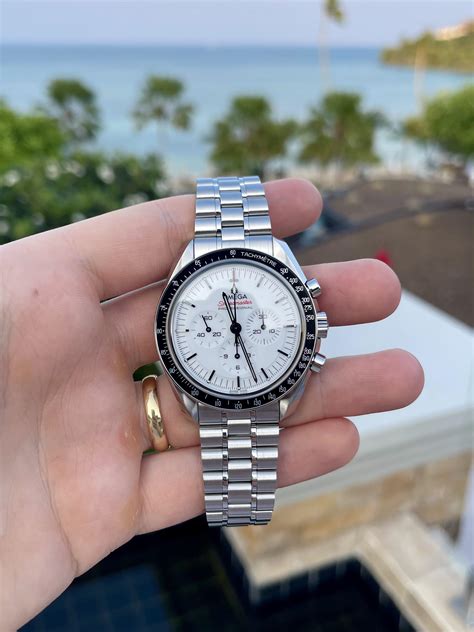 r/Watches on Reddit: [Omega] just picked up the new white dial 